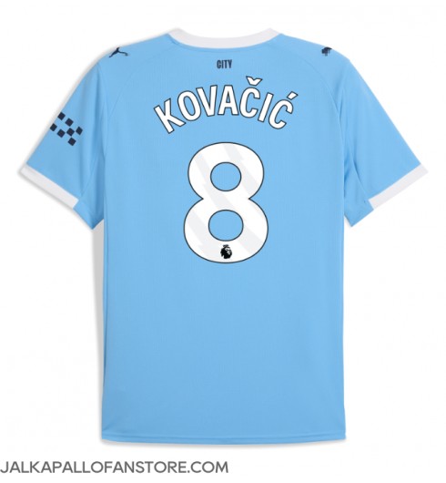 Manchester City Mateo Kovacic #8 Kotipaita 2025-26 Lyhythihainen Manchester City Mateo Kovacic #8 Kotipaita 2025-26 Lyhythihainen